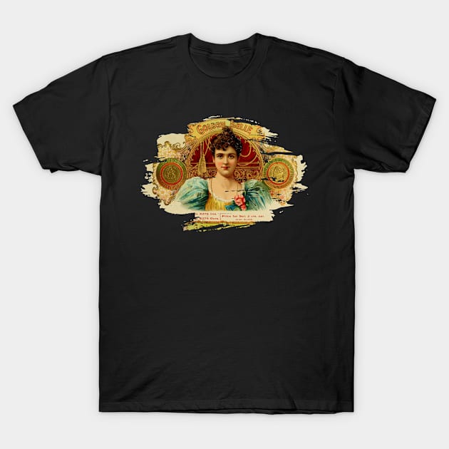 Vintage Cigar Box Label - 06 T-Shirt by LisaLiza